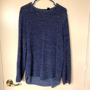 Large knit sweater
